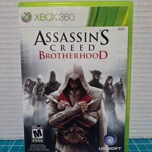 Assassin's Creed Brotherhood - Microsoft Xbox 360 NO MANUAL Tested Game